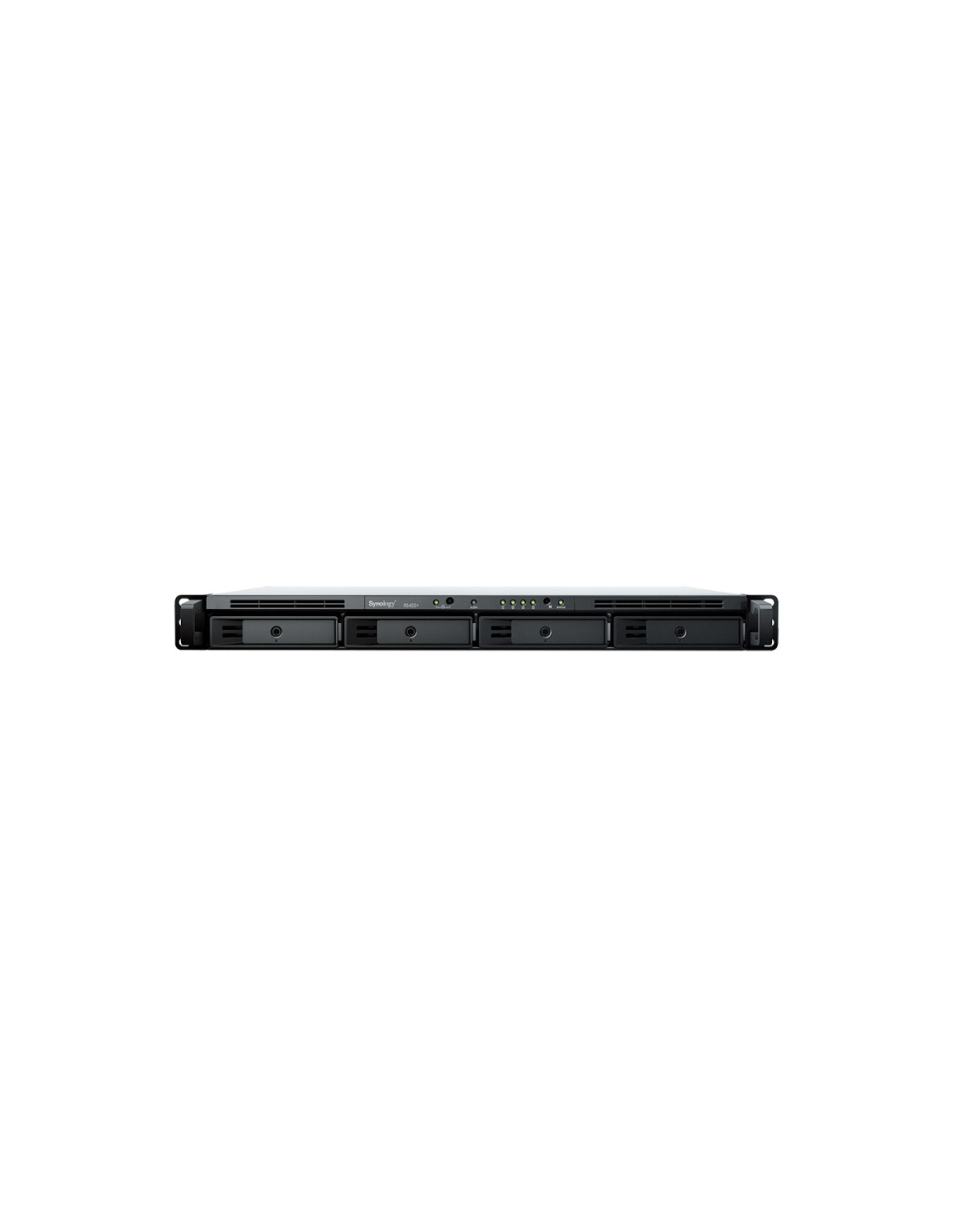Synology RackStation RS422+ servidor de almacenamiento NAS Bastidor (1U) Ethernet Negro R1600