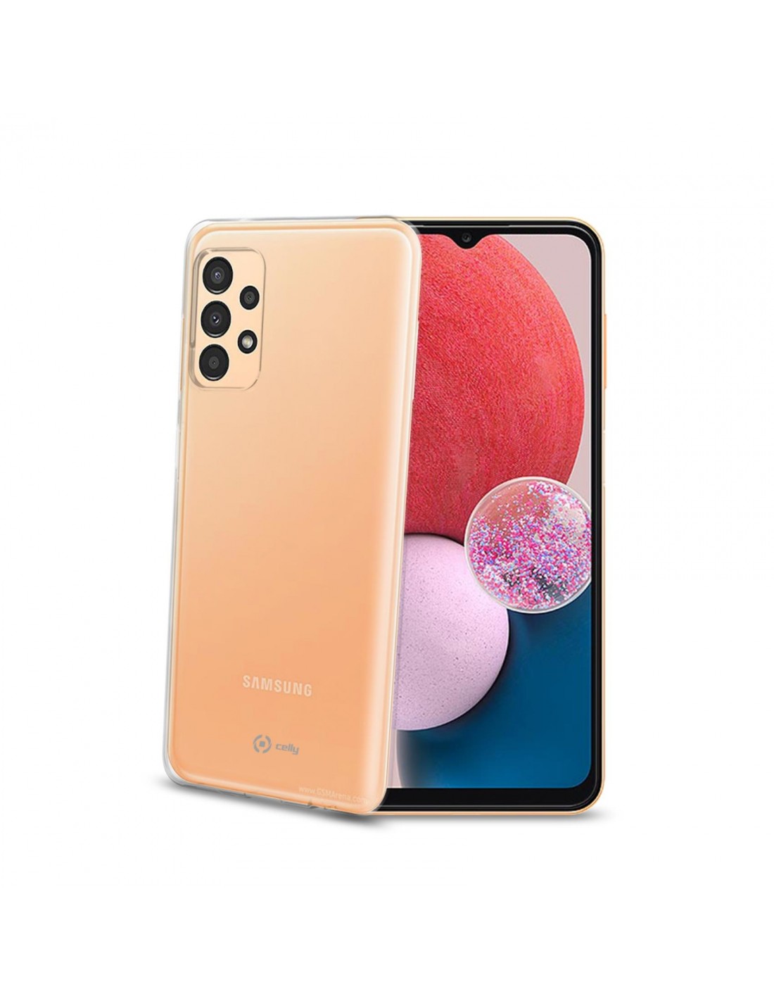 Celly Gelskin funda para teléfono móvil 16,8 cm (6.6") Translúcido