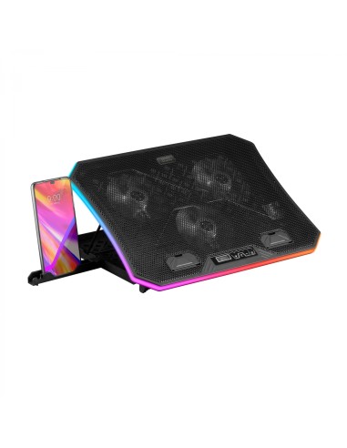 Mars Gaming MNBC6, Base Refrigeradora + Stand XL 19'' ARGB, 3
