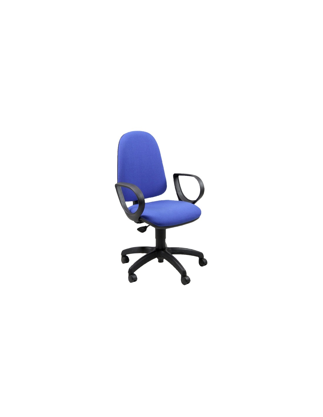 UNISIT Silla Operativa Contacto Permanente JusB Reposabrazos incluidos azul