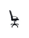 UNISIT Sillón dirección  DANTE cuero negro