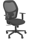UNISIT Silla Administrativa Sincro HUBBLE  Reposabrazos ajustables negra
