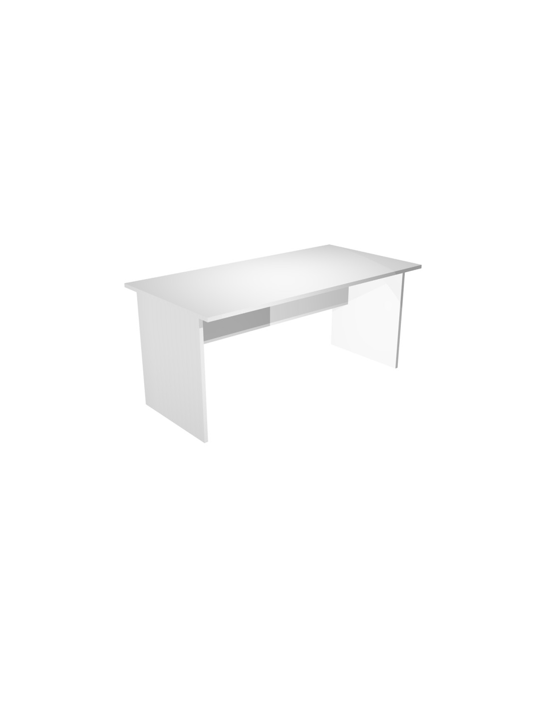 ArtExport MESA PRESTO 160 BLANCO PATA PANEL