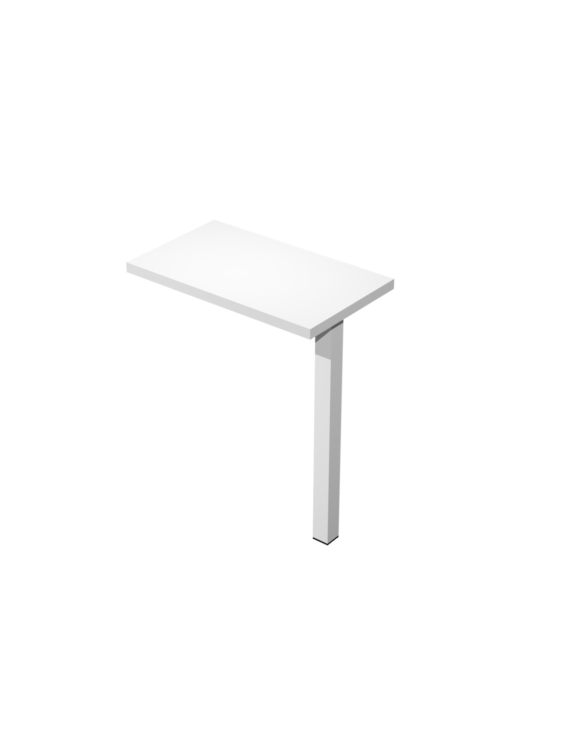 ArtExport Ala lateral Mesa escritorio VENERE blanca