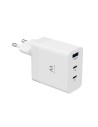 Ewent EW1323 Cargador de Pared USB-C/USB-A Quick Charge 3.0 65W