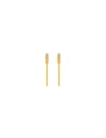 AISENS Cable de Red Latiguillo RJ45 LSZH Cat.6A 500 Mhz UTP AWG24, Amarillo, 0.5M