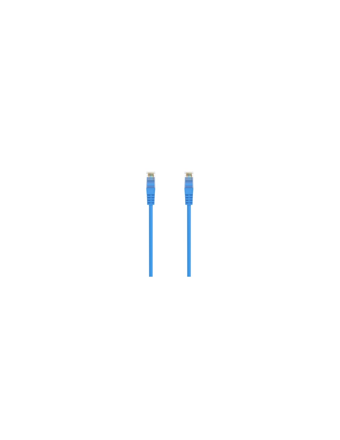 AISENS Cable de Red Latiguillo RJ45 LSZH Cat.6A 500 Mhz UTP AWG24, Azul, 25CM