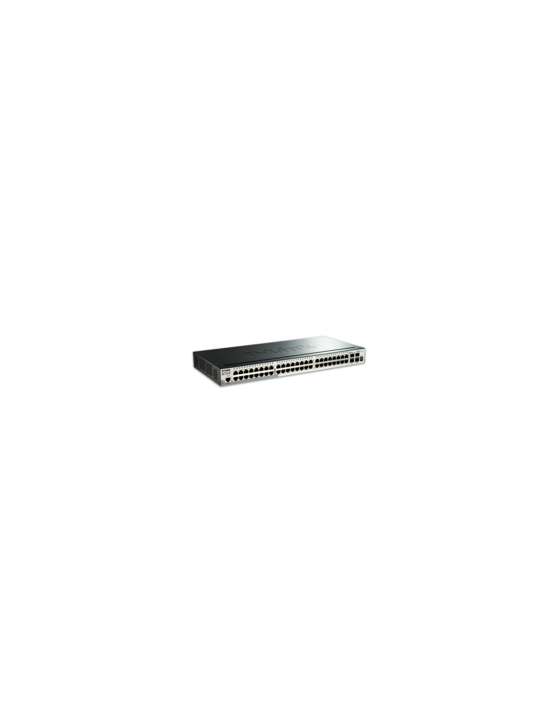 D-Link DGS-1510-52X switch Gestionado L3 Gigabit Ethernet (10/100/1000) 1U Negro