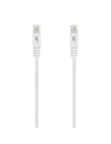 AISENS Cable de Red Latiguillo RJ45 LSZH Cat.6A 500 Mhz UTP AWG24,