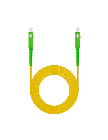 Nanocable Cable de Fibra Óptica SC/APC a SC/APC Monomodo Simplex