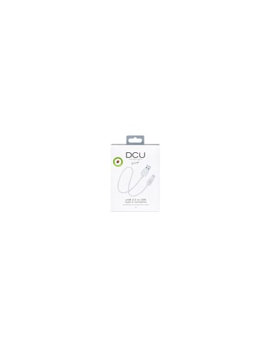 DCU Advance Tecnologic 30402065 cable USB 2 m USB 3.2 Gen 1 (3.1 Gen 1) USB C USB A Blanco
