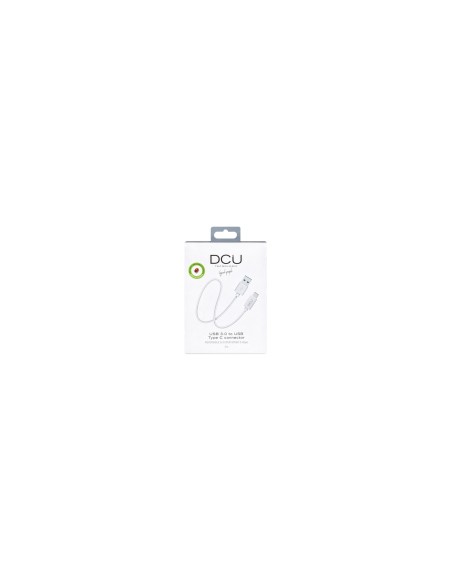 DCU Advance Tecnologic 30402065 cable USB 2 m USB 3.2 Gen 1 (3.1 Gen 1) USB C USB A Blanco