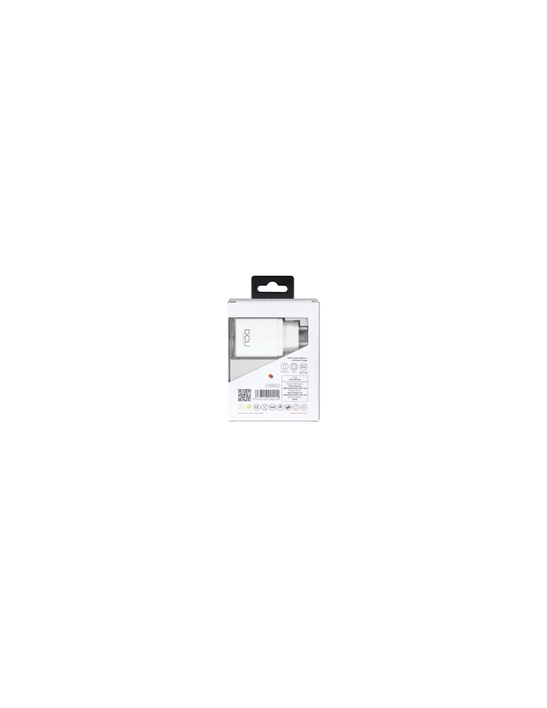 DCU Advance Tecnologic 37300710 cargador de dispositivo móvil Blanco Auto, Interior, Exterior