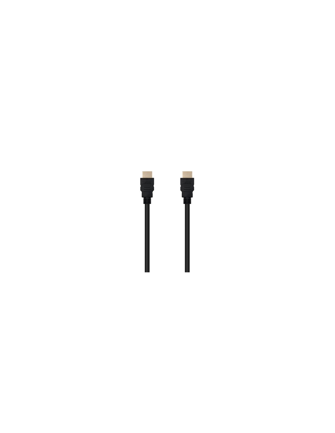 Nanocable Cable HDMI V1.4 Alta Velocidad / HEC), A/M-A/M, Negro, 1 m