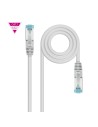 Nanocable Cable de Red Cat.7 600MHZ LSZH SFTP PIMF AWG26, Gris, 20 m