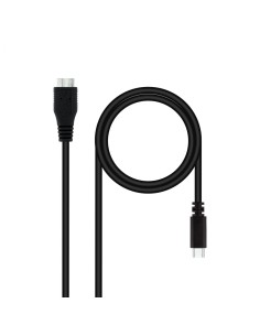 Nanocable 10.01.1201-BK cable USB USB 3.2 Gen 1 (3.1 Gen 1) 1 m USB C