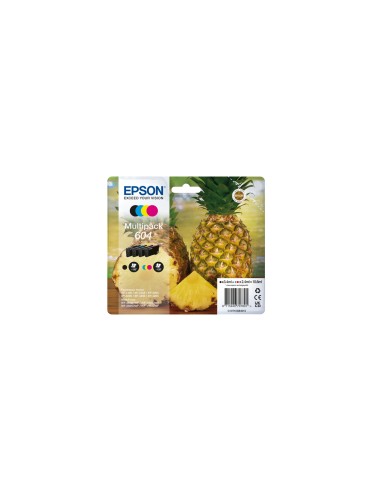 Epson 604 cartucho de tinta 4 pieza(s) Compatible Rendimiento estándar Negro, Cian, Magenta, Amarillo