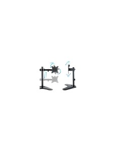 TooQ DB1702TN-B soporte para monitor 81,3 cm (32") Independiente Negro 2