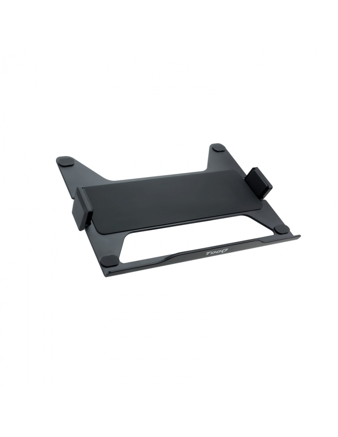 TooQ TQLH1117-B soporte para ordenador portátil Soporte articulado con bandeja para ordenador portátil Negro 43,9 cm (17.3")