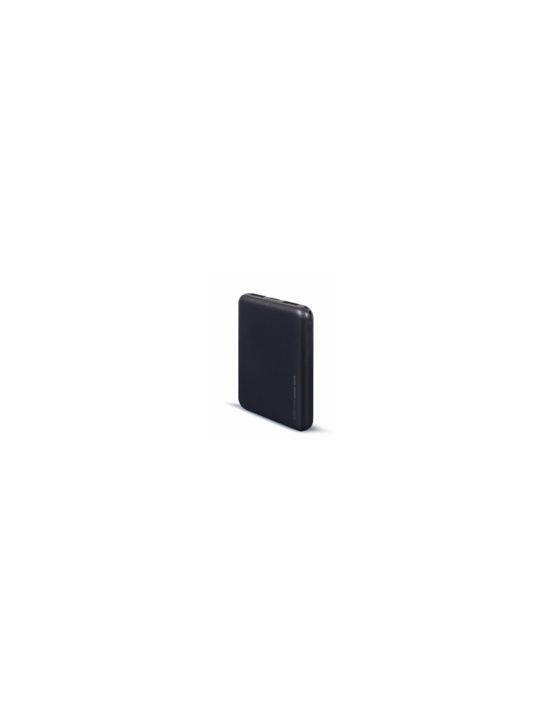 Gembird PB05-02 baterÍ­a externa PolÍ­mero de litio 5000 mAh Negro