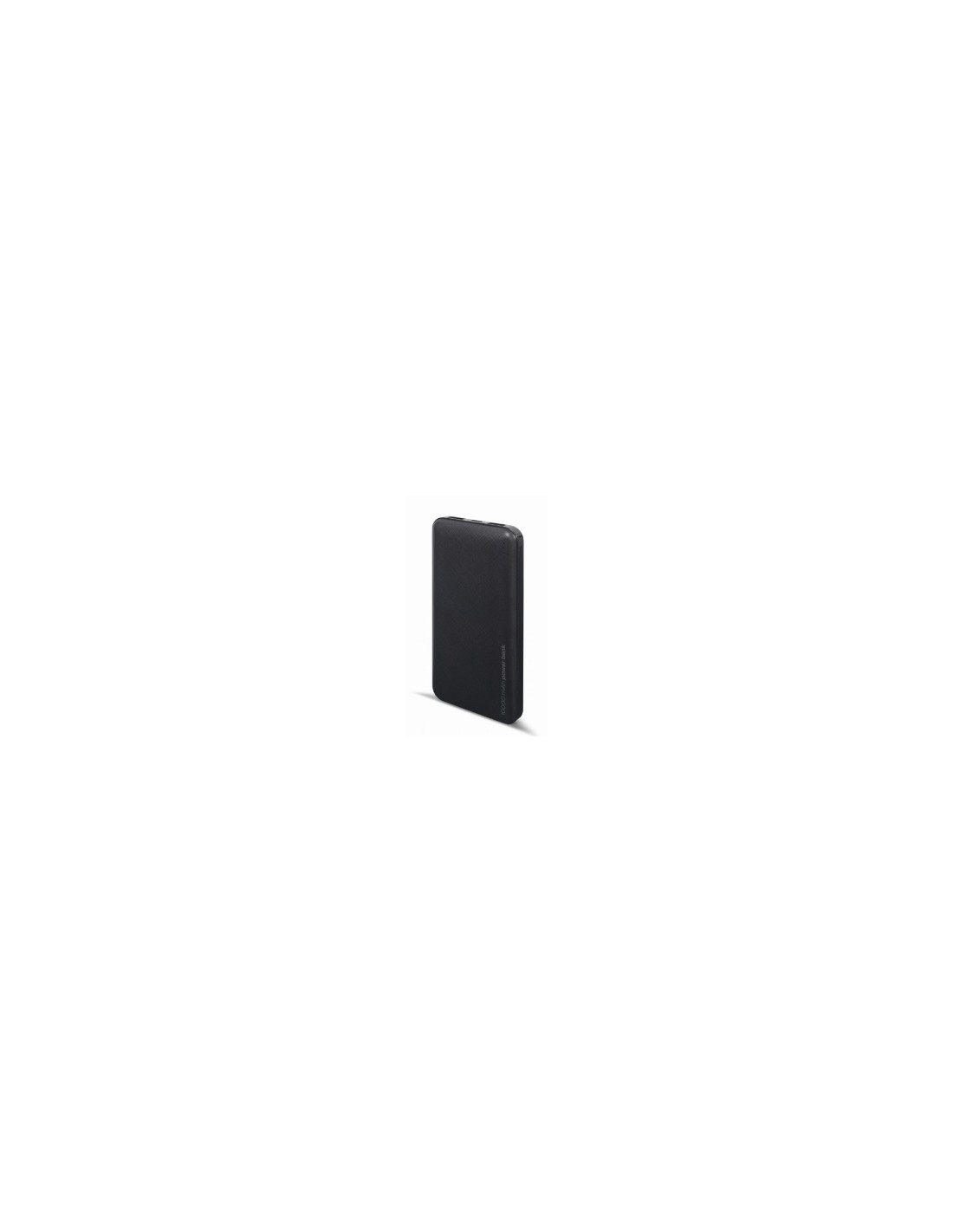 Gembird PB10-02 baterÍ­a externa PolÍ­mero de litio 10000 mAh Negro