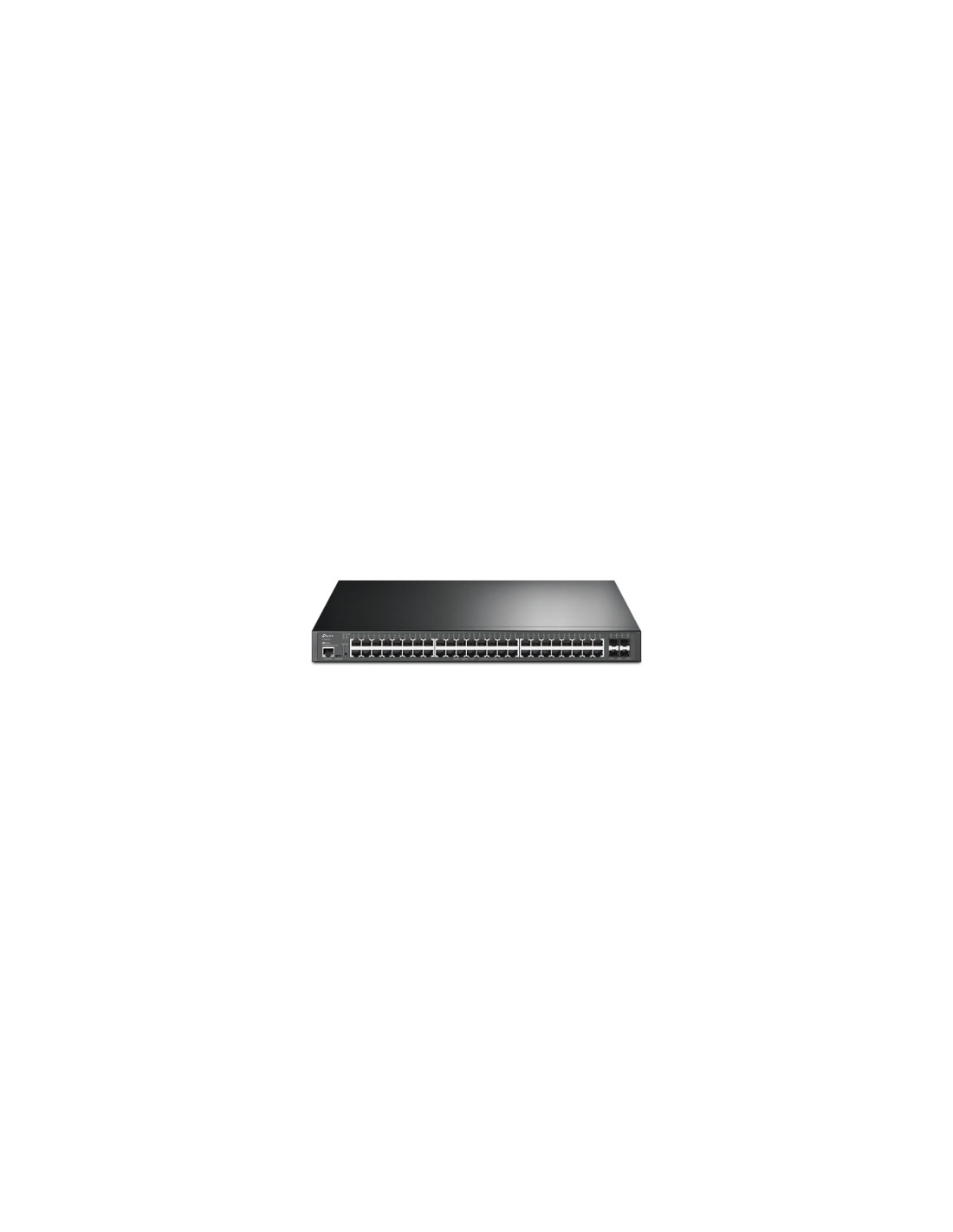TP-Link TL-SG3452XP switch Gestionado L2+ Gigabit Ethernet (10/100/1000) EnergÍ­a sobre Ethernet (PoE) 1U Negro