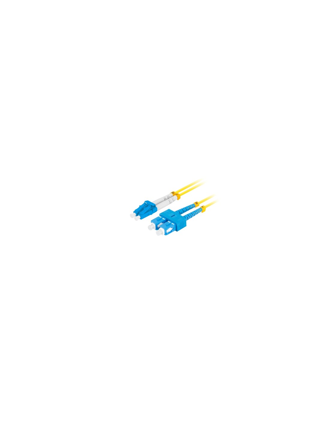 Lanberg FO-SULU-SD11-0020-YE cable de fibra optica 2 m SC/UPC LC/UPC G.657.A1 Amarillo