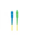 Lanberg FO-SASU-SS21-0030-YE cable de fibra optica 3 m SC/APC SC/UPC G.657.A1 Amarillo