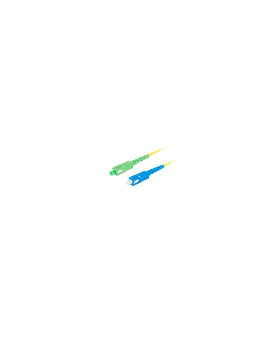 Lanberg FO-SASU-SS21-0030-YE cable de fibra optica 3 m SC/APC SC/UPC G.657.A1 Amarillo