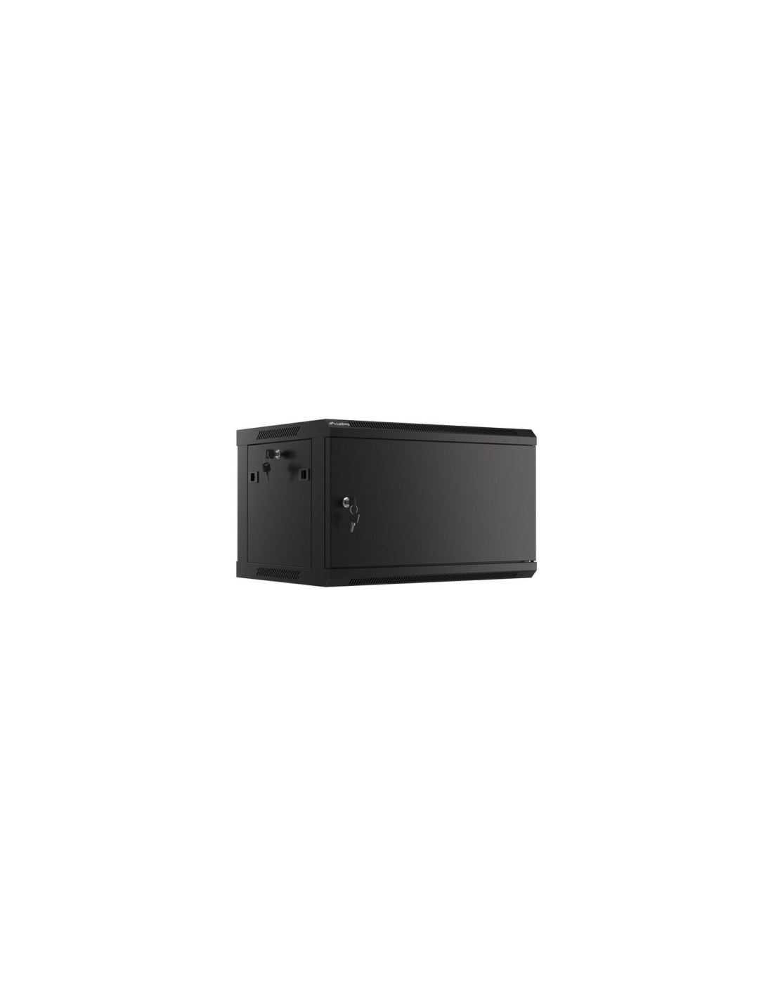 Lanberg WF01-6406-00B armario rack 6U Bastidor de pared Negro