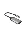 HYPER HD-H8K USB Tipo C HDMI Acero inoxidable