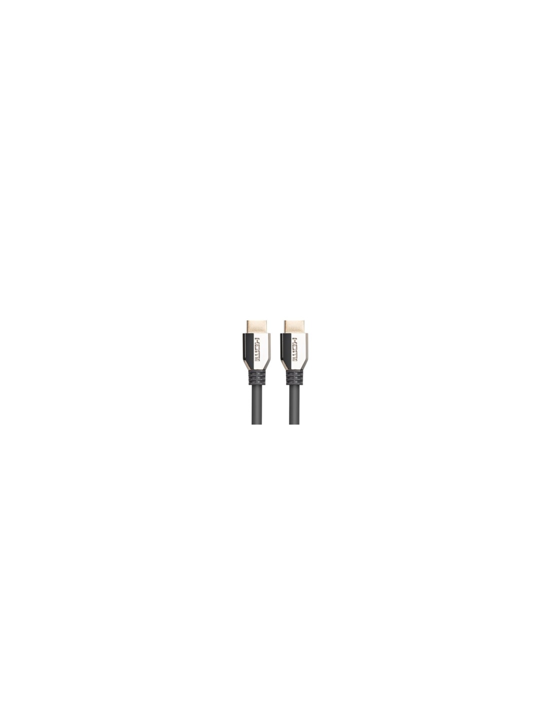 Lanberg CA-HDMI-30CU-0010-BK cable HDMI 1 m HDMI tipo A (Estándar) Negro, Plata
