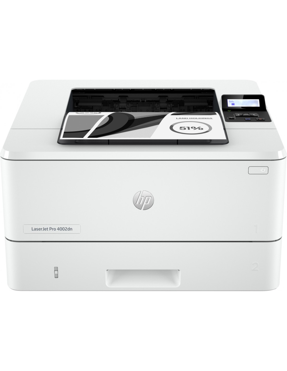 HP LaserJet Pro Impresora 4002dn, Estampado, Impresión a doble cara Velocidades rápidas de salida de la primera página Energétic