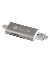 NGS ALLYREADER lector de tarjeta USB/Micro-USB Gris, Blanco