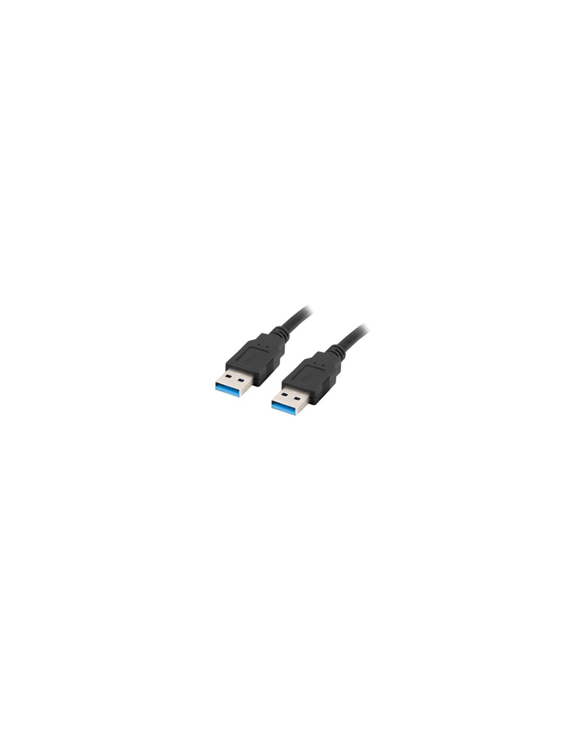 Lanberg CA-USBA-30CU-0005-BK cable USB 0,5 m USB 3.2 Gen 1 (3.1 Gen 1) Negro