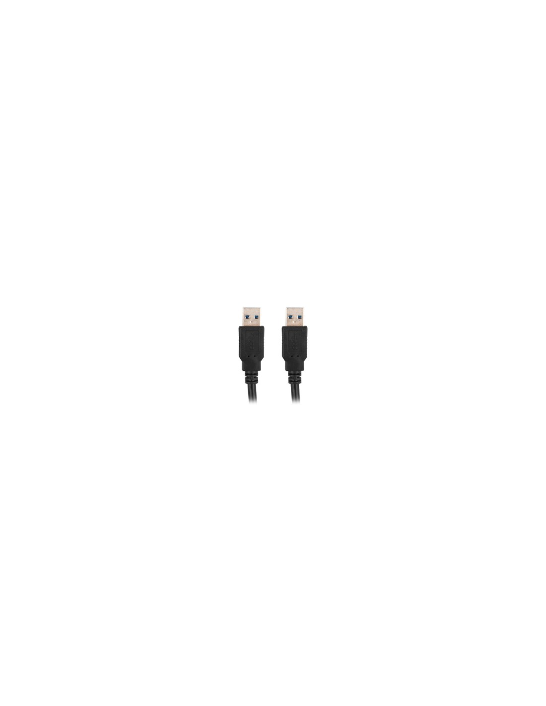 Lanberg CA-USBA-30CU-0005-BK cable USB 0,5 m USB 3.2 Gen 1 (3.1 Gen 1) Negro