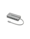 Lindy 43360 base para portátil y replicador de puertos Alámbrico USB 3.2 Gen 1 (3.1 Gen 1) Type-C Plata, Blanco