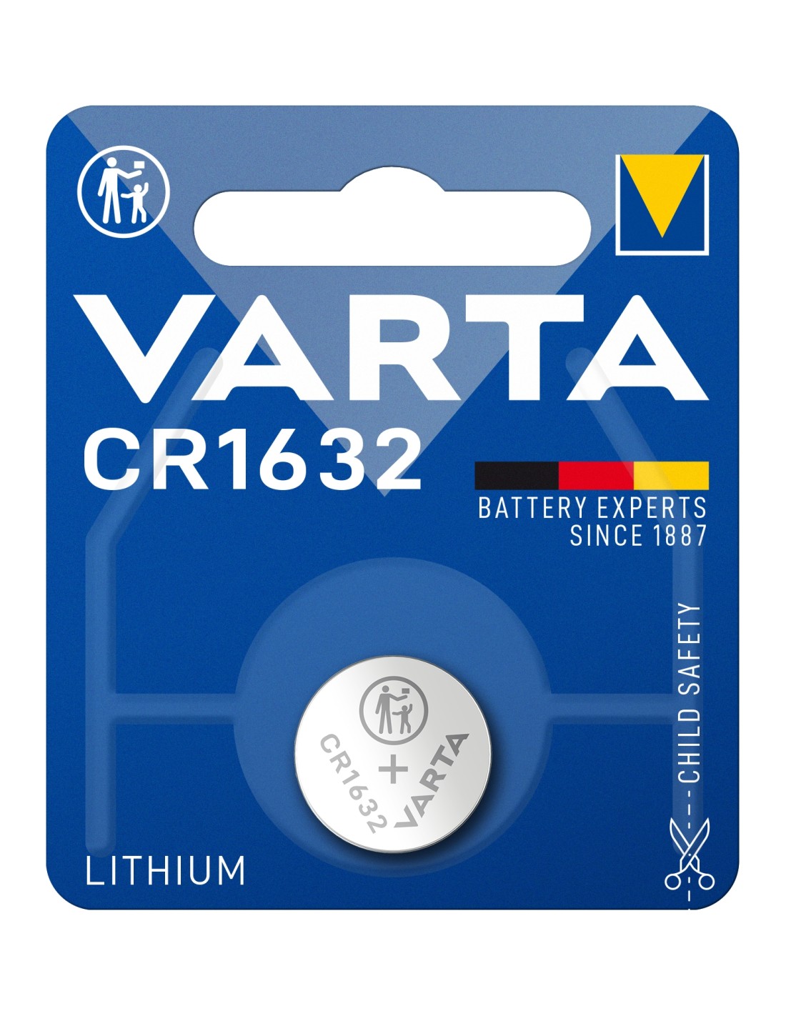 Varta 1x 3V CR 1632 BaterÍ­a de un solo uso CR1632 Litio