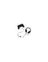 Nanocable Cable adaptador Audio Jack 3.5/M 4pines - 2xJack 3.5/H 3pines, negro, 30 cm