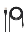 Nanocable CABLE USB 2.0, TIPO A/M-MINI USB 5PIN/M, 1.8 M