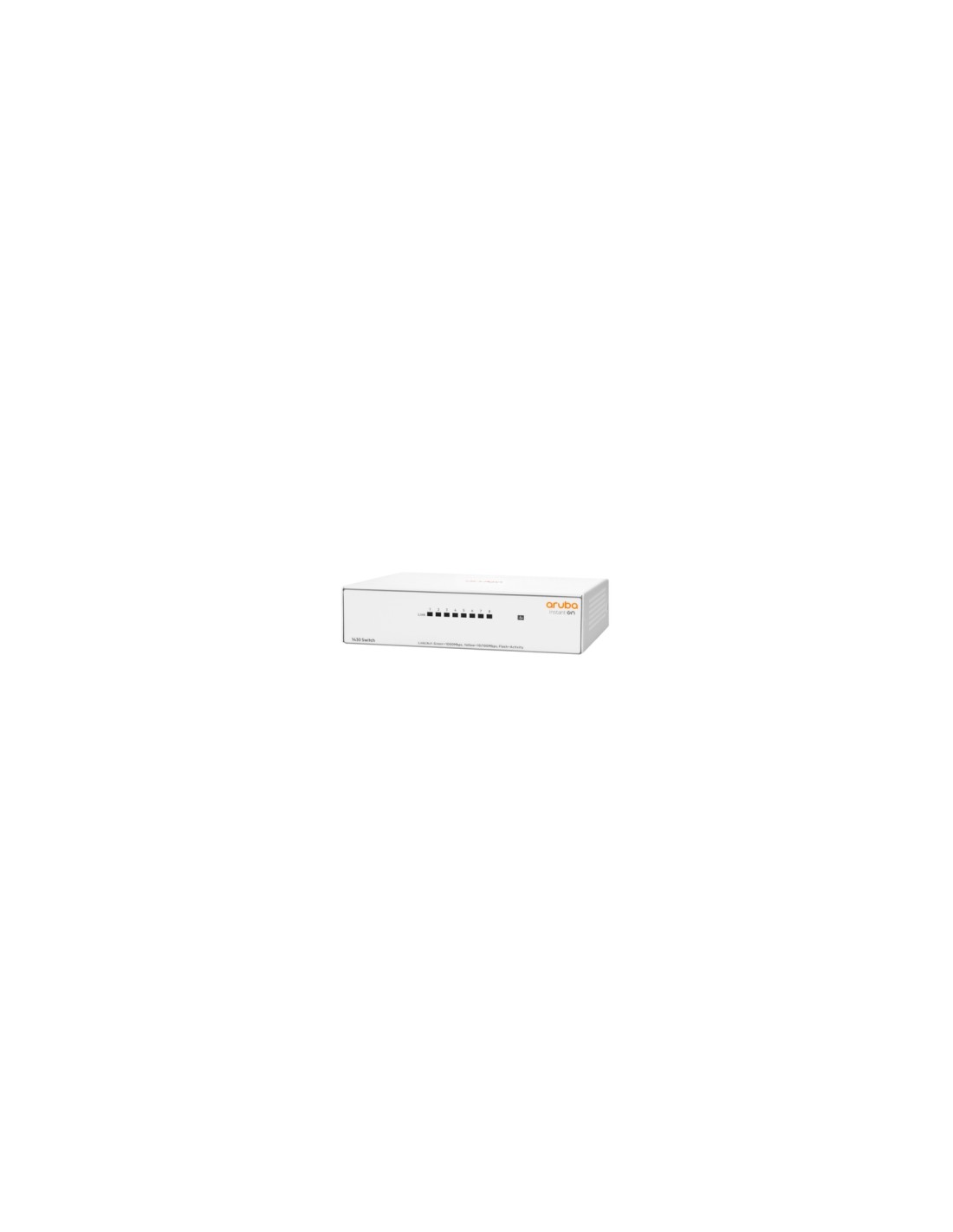 Hewlett Packard Enterprise Aruba Instant On 1430 8G No administrado L2 Gigabit Ethernet (10/100/1000) Blanco