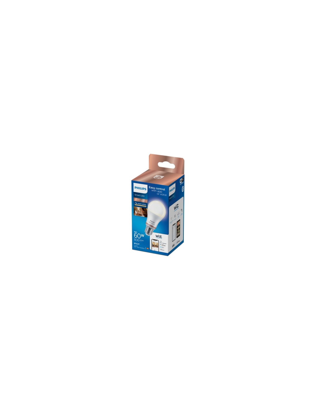 Philips Bombilla 8 W (Equiv. 60 W) A60 E27