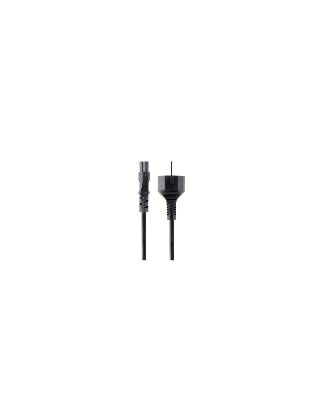 StarTech.com Cable de 3m de Alimentación de Repuesto para Ordenador Portátil, EU Schuko a C5, 2,5A 250V, 18AWG, para Cargador de