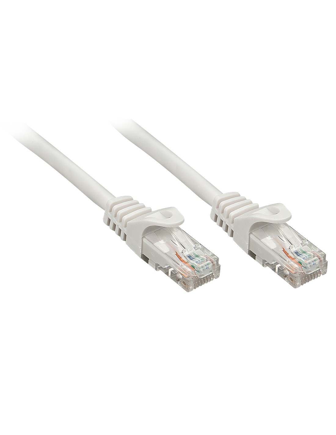 Lindy RJ-45/RJ-45 Cat6 5m cable de red Gris U/UTP (UTP)