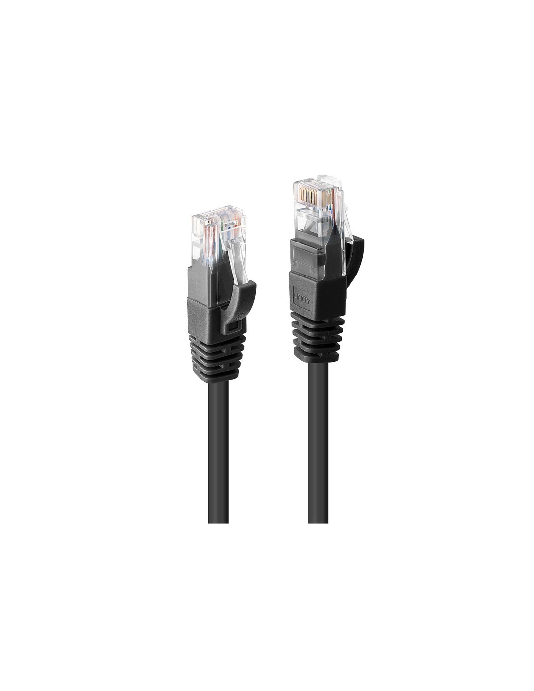 Lindy 48080 cable de red Negro 5 m Cat6 U/UTP (UTP)