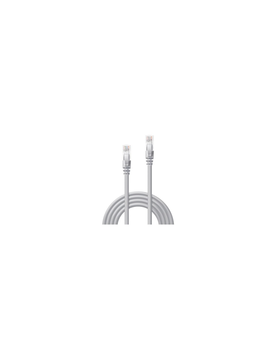 Lindy 48001 cable de red Gris 0,5 m Cat6 U/UTP (UTP)