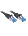 Lindy 47414 cable de red Negro 2 m Cat6a S/FTP (S-STP)