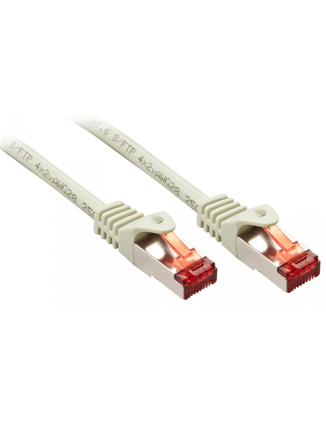 Lindy 47348 cable de red Gris 10 m Cat6 S/FTP (S-STP)