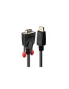 Lindy 41941 adaptador de cable de vÍ­deo 1 m DisplayPort VGA (D-Sub) Negro