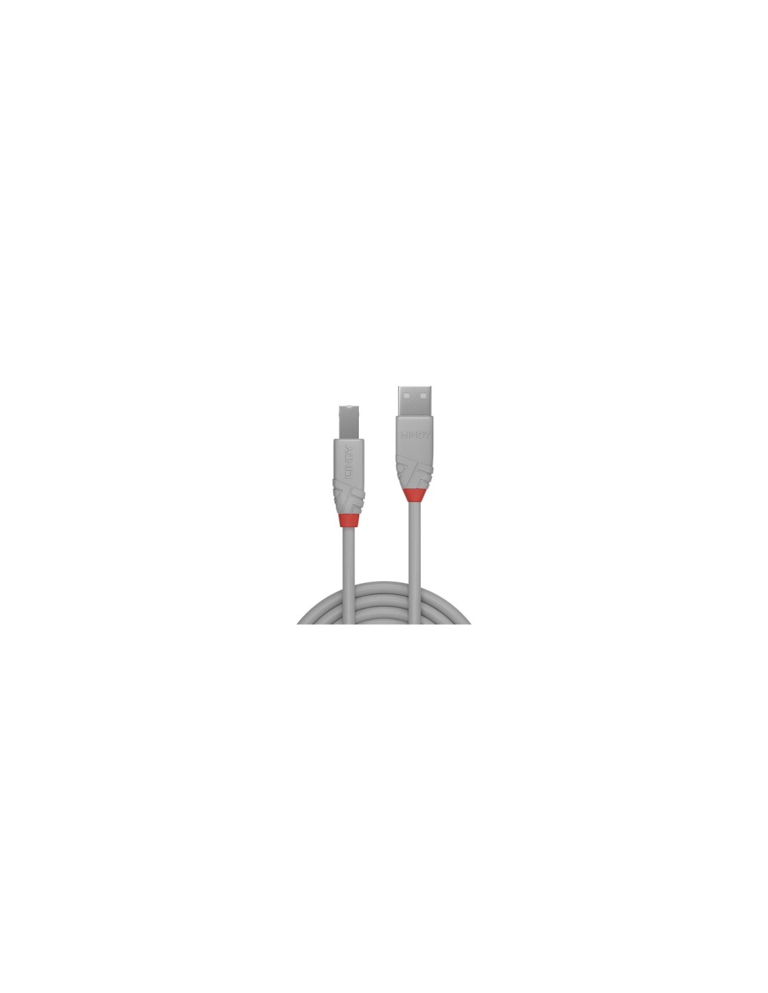 Lindy 36685 cable USB 5 m USB 2.0 USB A USB B Gris
